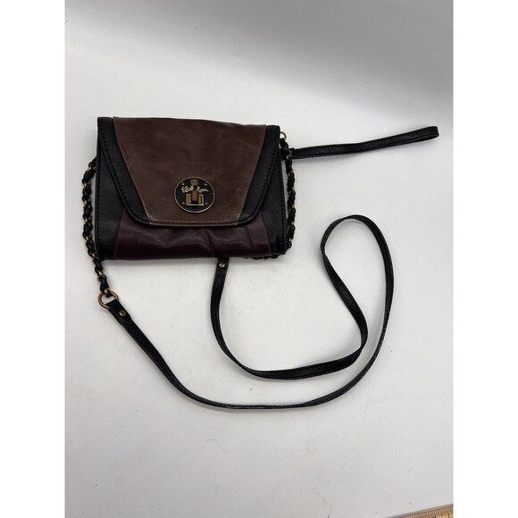 Elliot Lucca The Sak Leather 3 Ways Wristlet Envelope Clutch Crossbody Purse - Picture 9 of 9